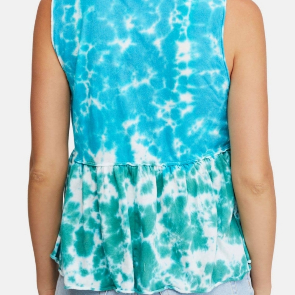 NWT Free People Tie Dye Tank Top - Picture 3 of 5